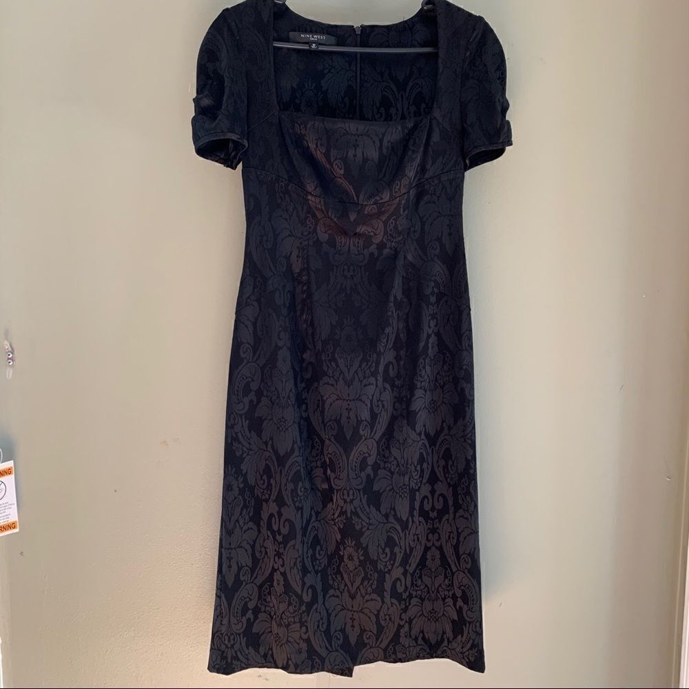 Nine West size 10 black dress‎